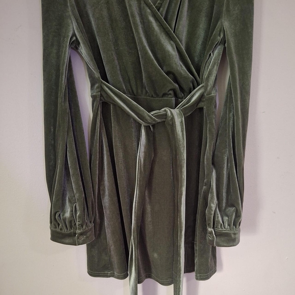 Cider Olive Green Fabric - Picture 2 of 5